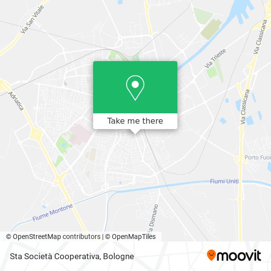 Sta Società Cooperativa map