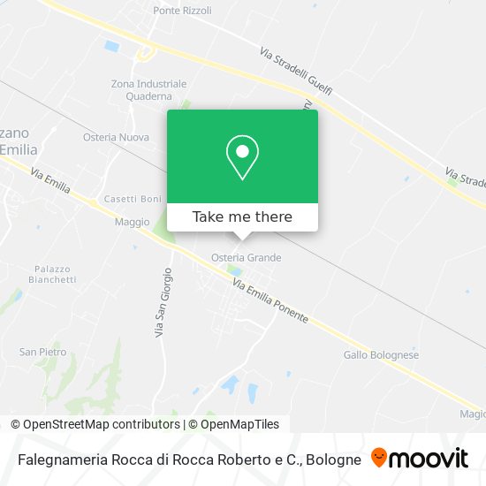Falegnameria Rocca di Rocca Roberto e C. map