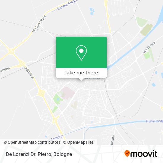 De Lorenzi Dr. Pietro map