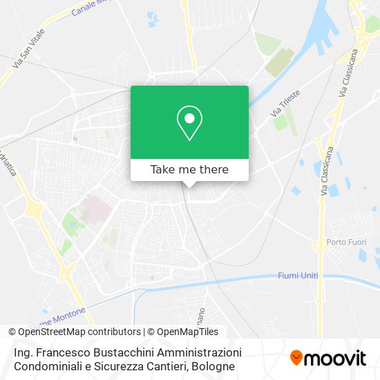 Ing. Francesco Bustacchini Amministrazioni Condominiali e Sicurezza Cantieri map