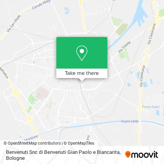 Benvenuti Snc di Benvenuti Gian Paolo e Biancarita map