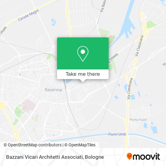 Bazzani Vicari Architetti Associati map