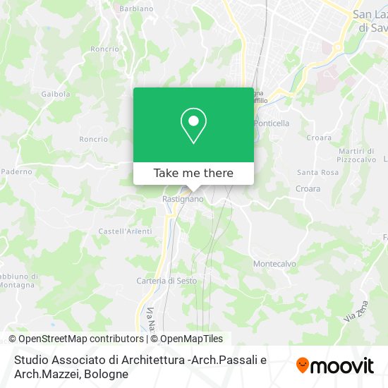 Studio Associato di Architettura -Arch.Passali e Arch.Mazzei map