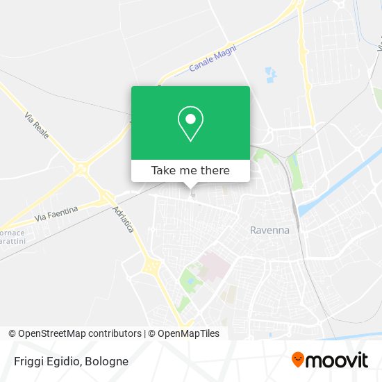 Friggi Egidio map