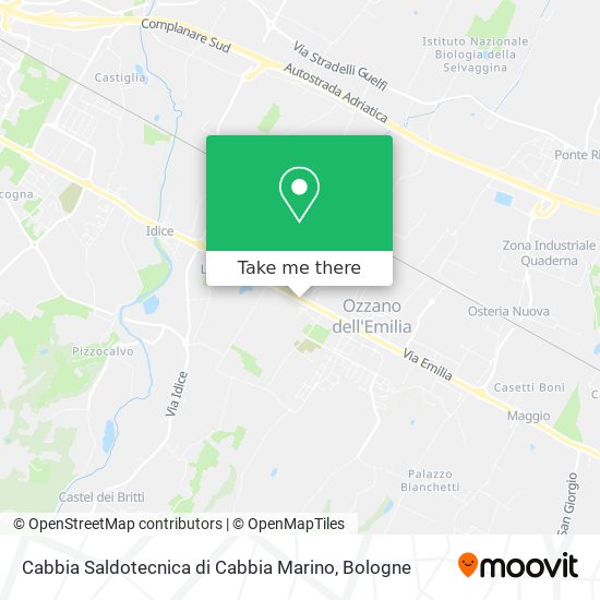 Cabbia Saldotecnica di Cabbia Marino map