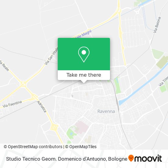 Studio Tecnico Geom. Domenico d'Antuono map