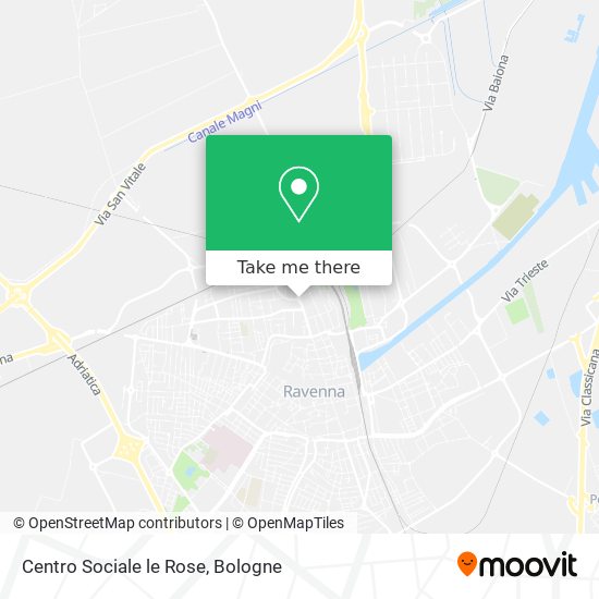 Centro Sociale le Rose map