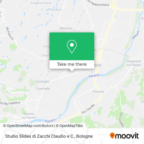 Studio Slides di Zacchi Claudio e C. map