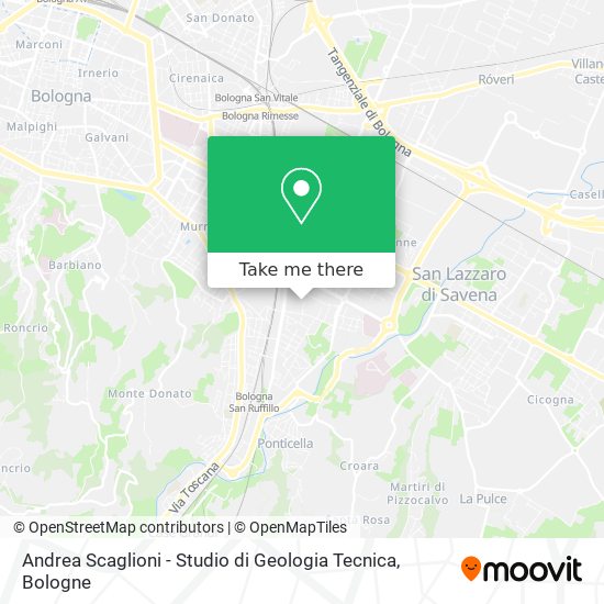 Andrea Scaglioni - Studio di Geologia Tecnica map