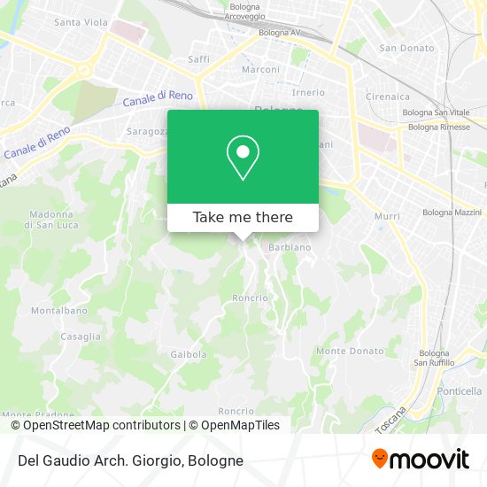 Del Gaudio Arch. Giorgio map