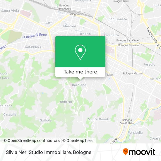 Silvia Neri Studio Immobiliare map