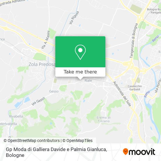 Gp Moda di Galliera Davide e Palmia Gianluca map