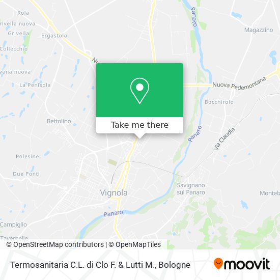 Termosanitaria C.L. di Clo F. & Lutti M. map