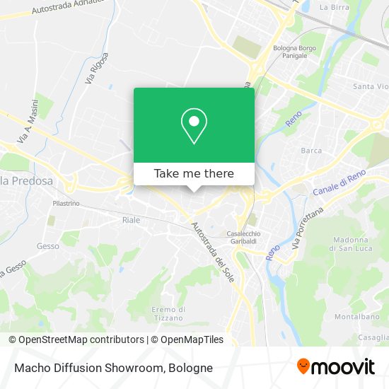 Macho Diffusion Showroom map