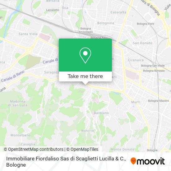 Immobiliare Fiordaliso Sas di Scaglietti Lucilla & C. map