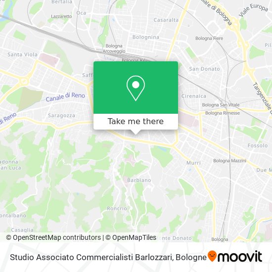 Studio Associato Commercialisti Barlozzari map