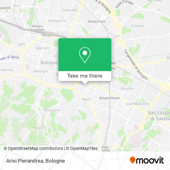 Arisi Pierandrea map