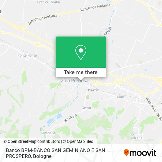 Banco BPM-BANCO SAN GEMINIANO E SAN PROSPERO map