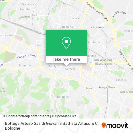 Bottega Artuso Sas di Giovanni Battista Artuso & C. map