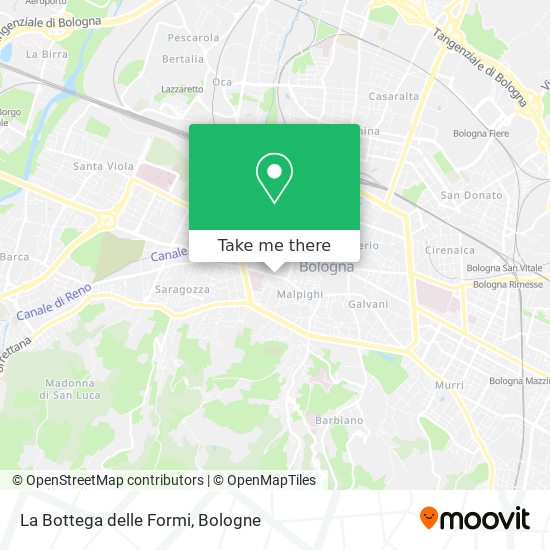 La Bottega delle Formi map