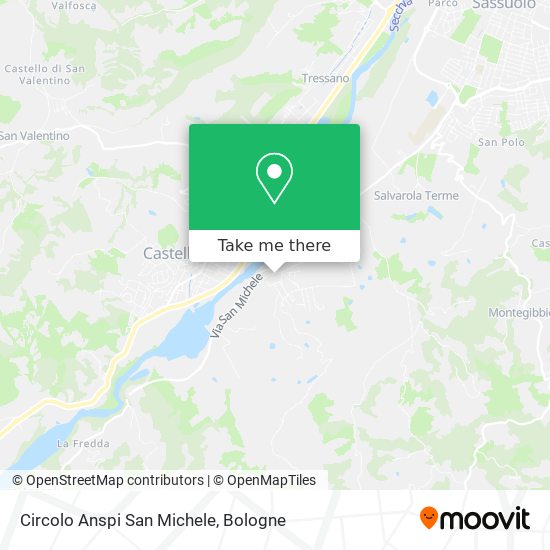 Circolo Anspi San Michele map