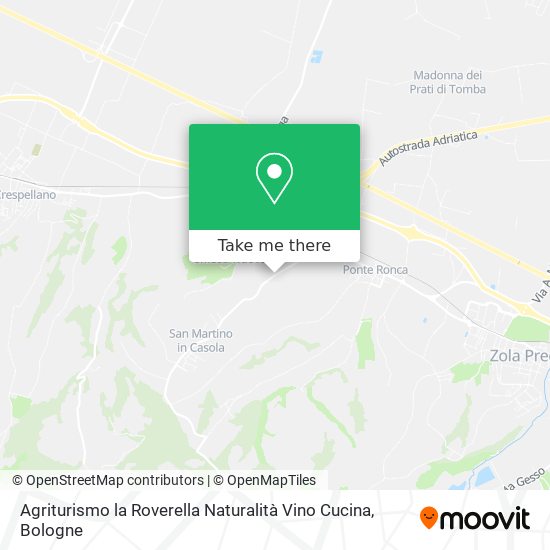 Agriturismo la Roverella Naturalità Vino Cucina map