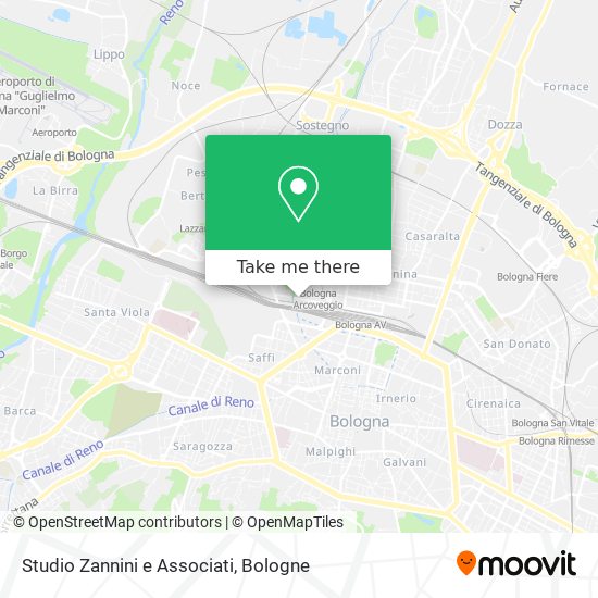 Studio Zannini e Associati map
