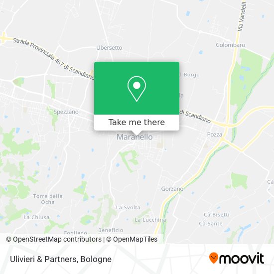 Ulivieri & Partners map