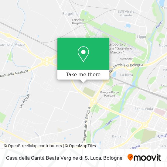 Casa della Carità Beata Vergine di S. Luca map