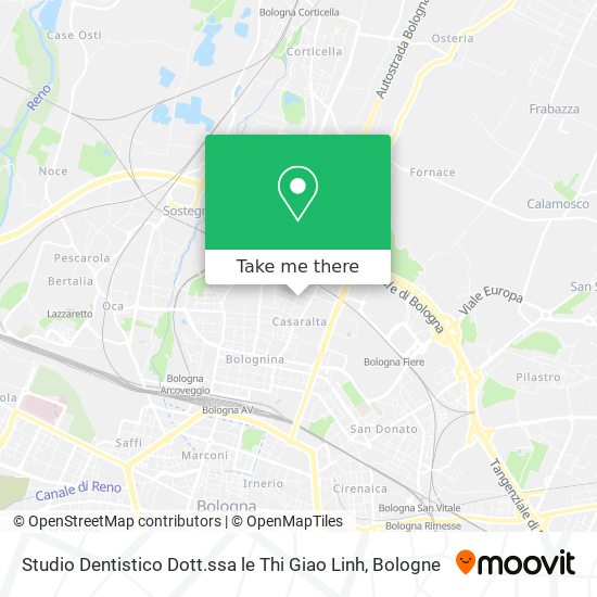Studio Dentistico Dott.ssa le Thi Giao Linh map