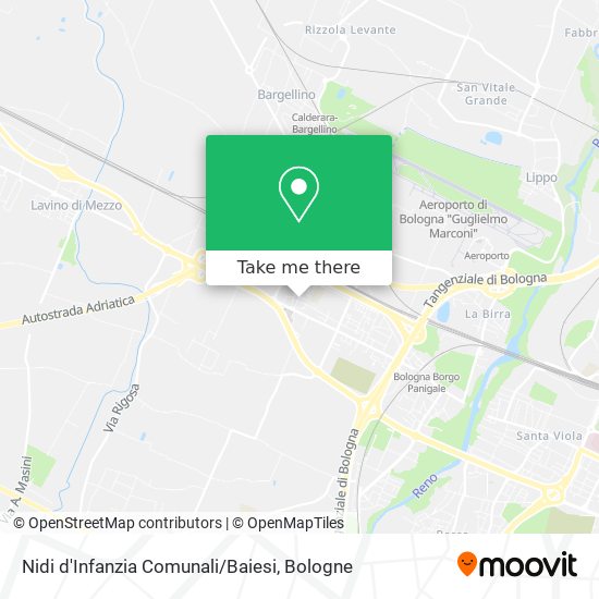 Nidi d'Infanzia Comunali / Baiesi map