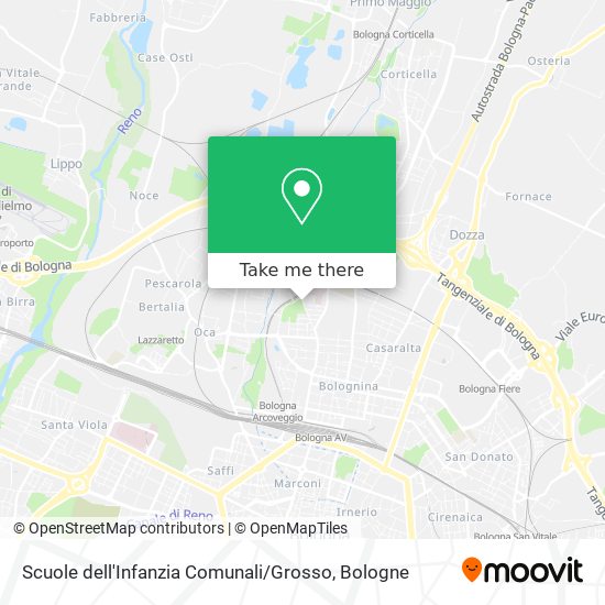 Scuole dell'Infanzia Comunali / Grosso map