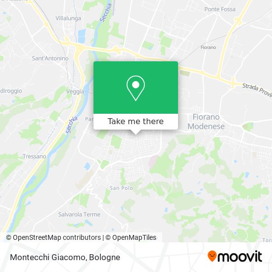 Montecchi Giacomo map