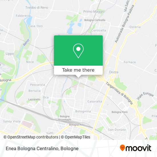 Enea Bologna Centralino map