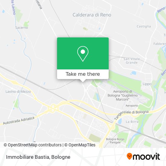 Immobiliare Bastia map