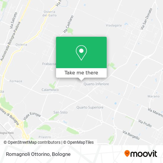 Romagnoli Ottorino map