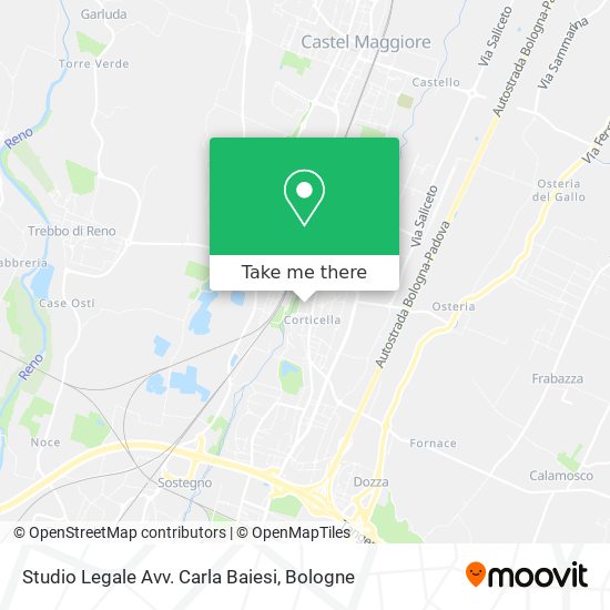 Studio Legale Avv. Carla Baiesi map