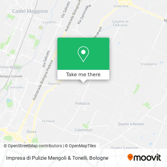 Impresa di Pulizie Mengoli & Tonelli map