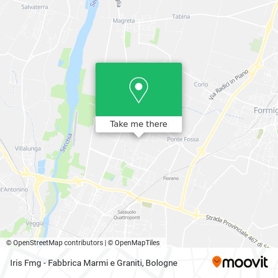 Iris Fmg - Fabbrica Marmi e Graniti map