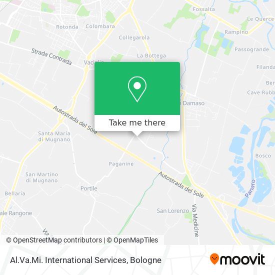 Al.Va.Mi. International Services map