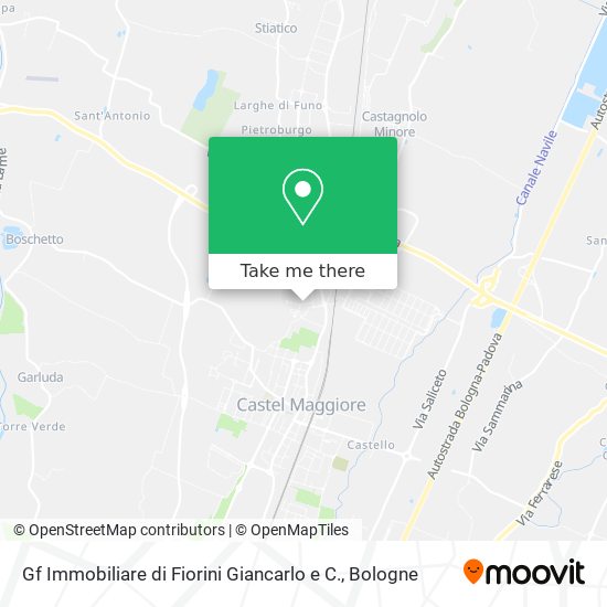 Gf Immobiliare di Fiorini Giancarlo e C. map