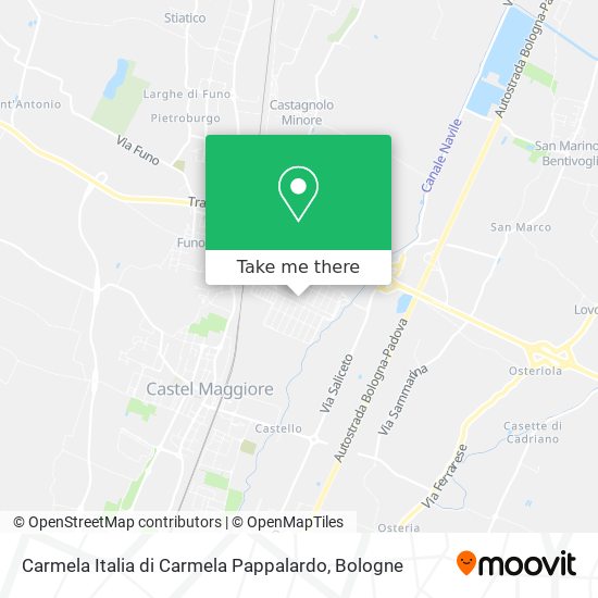 Carmela Italia di Carmela Pappalardo map