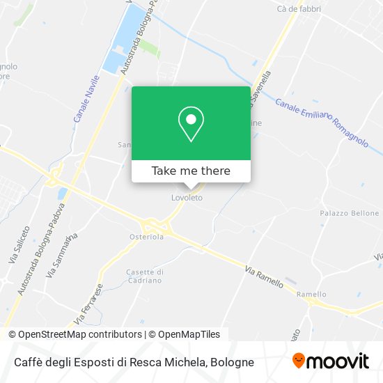 Caffè degli Esposti di Resca Michela map