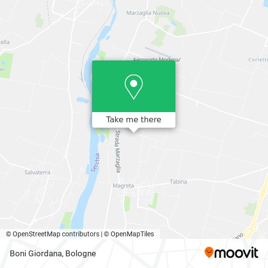 Boni Giordana map
