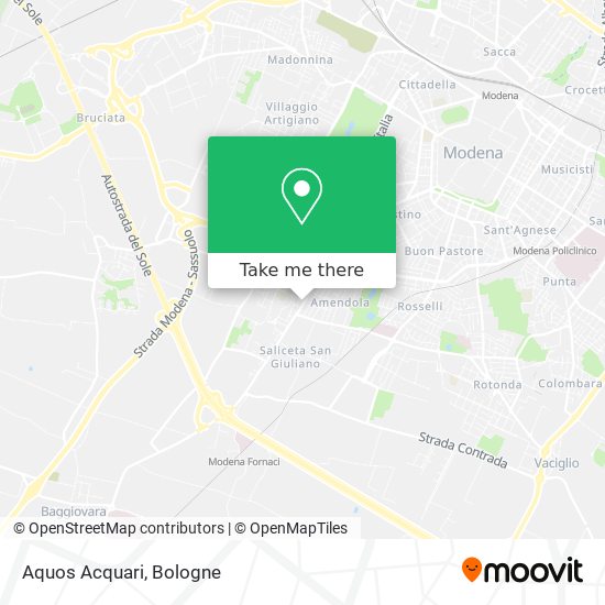 Aquos Acquari map
