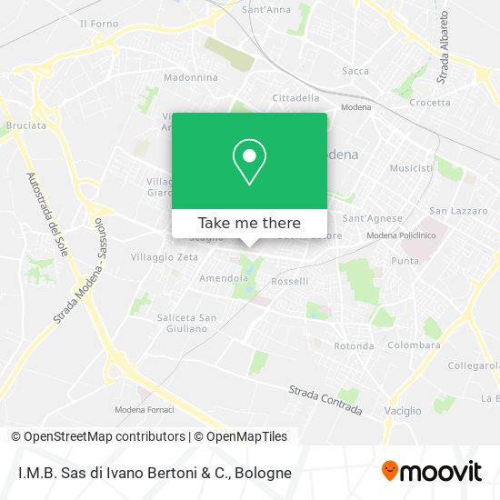 I.M.B. Sas di Ivano Bertoni & C. map