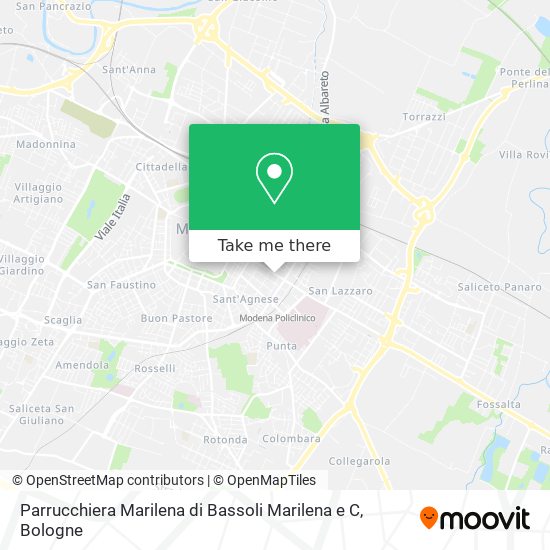 Parrucchiera Marilena di Bassoli Marilena e C map