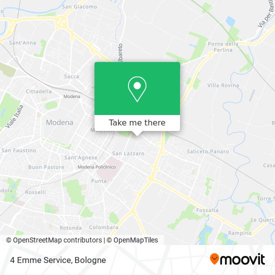 4 Emme Service map