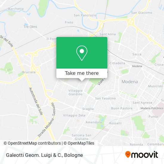 Galeotti Geom. Luigi & C. map