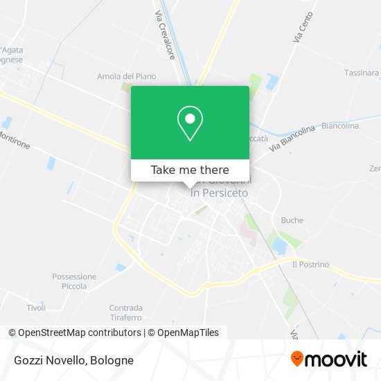 Gozzi Novello map